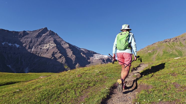Wanderweg in Frankreich (zum Aiguille de la Grande Sassiere): Die steigende Lebenserwartung und sinkende Renten stehen der Frühpensionierung im Weg.