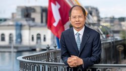 Eric Xu, Chairman von Huawei, sein Unternehmen verkörpert für die einen die Zukunft, für andere das Böse.