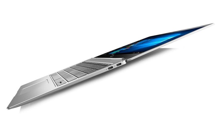 1084 Gramm Gewicht und 12,4 Millimeter Bauhöhe: das EliteBook Folio G1. PR