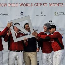 Polo-Mannschaft der Deutschen Bank: Die Bank wirbt in dieser Sportart um vermögende Kunden.