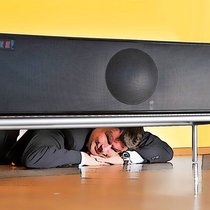 Zu gross fürs Wohnzimmer: Geneva Lab Sound System XXL.