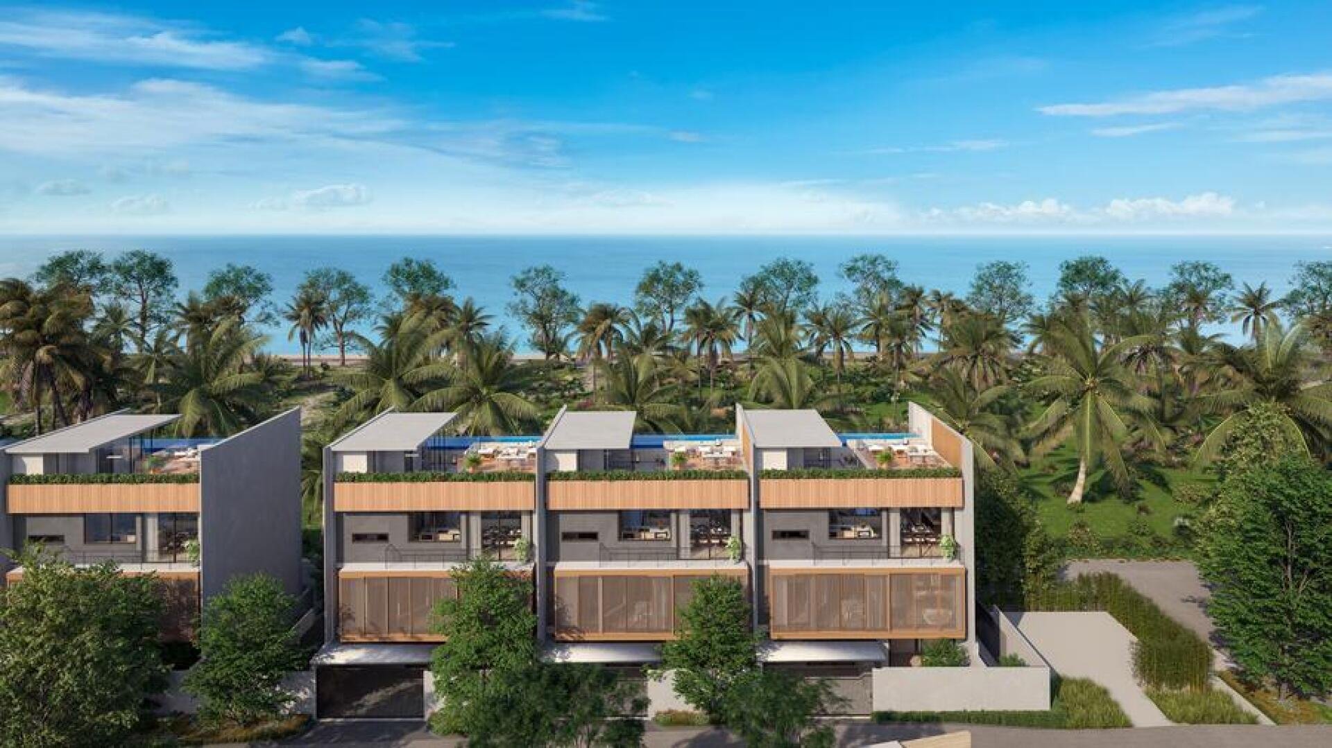 Geplante Überbauung in Strandnähe von Banyan Group Residences in Bang Tao, Phuket, Thailand.