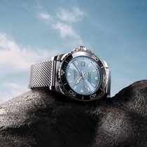 Longines lanciert neue HydroConquest-Modelle mit Milanese-Armband. Die eleganten Metallgeflecht-Bänder bieten höchsten Tragekomfort und einen technischen Look.