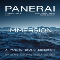 Die Ausstellung «Immersion» über Panerais Geschichte im Florentiner Museo Marino Marini.