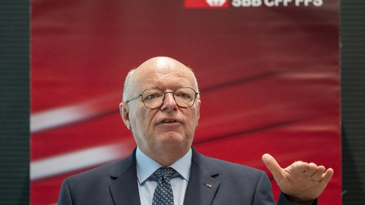 SBB-Chef Vincent Ducrot ist mit dem ersten Halbjahr 2026 zufrieden.
