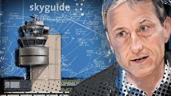 Peter Merz (58) ist CEO des Flugsicherungsunternehmens Skyguide.
