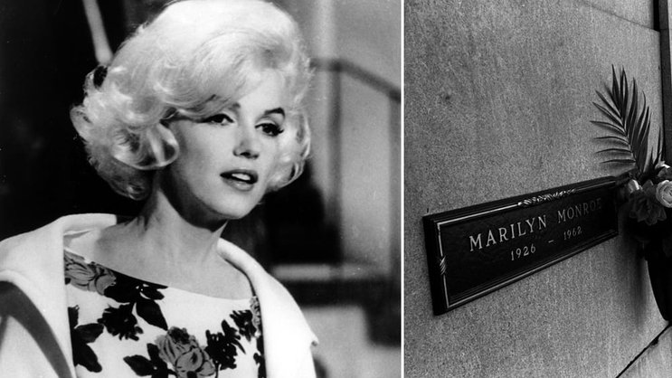 Marilyn Monroe: Das Kleid und die Grabplatte des Hollywoodstars sind heiss begehrt.Keystone