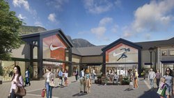 Nike eröffnet in Landquart den grössten Flagship-Store der Schweiz. (Visualisierung)