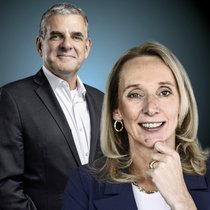 Präsident Guy Gecht und Konzernchefin Hanneke Faber liefern mit Logitech schöne Zahlen, trotzdem steht die Aktie im Abseits.