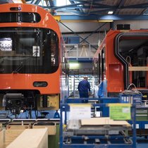 Montage bei Stadler Rail: Der Zughersteller hat viele Konkurrenten.