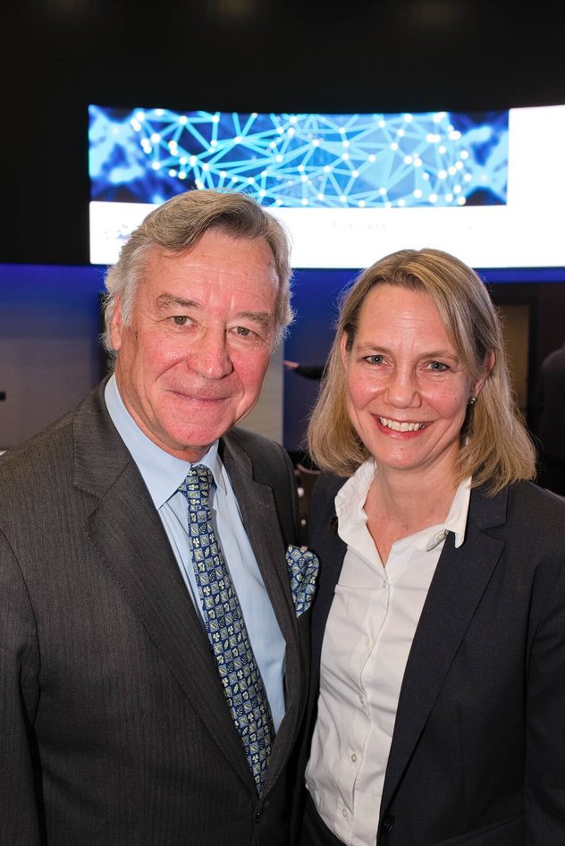 Hans Ulrich MÃ¤rki, PrÃ¤sident, Swedish Swiss Chamber of Commerce;Eva Fiorenzoni, Managing Director, Swedish Swiss Chamber of Commerce