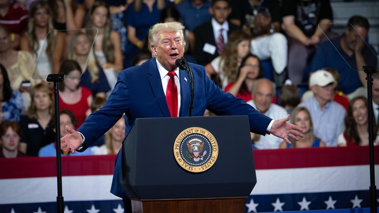 US-Präsident Donald Trump verhängt neue Zölle gegen 60 Handelspartner.