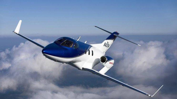Klein, leicht und günstig im Betrieb: Businessjet von Honda. bloomberg