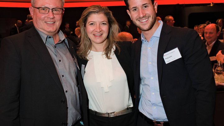 Urs Gasche, VRP, BKW FMB Energie AG;Monica Dell'Anna, Head of Products, NZZ Mediengruppe;Philip Kohli, StadtratsprÃ¤sident Bern