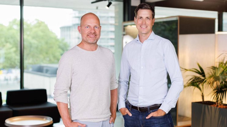 Pair-Finance-Gründer Stephan Stricker (l.) und Schweiz-Chef Marko Kusigerski vereinen Inkasso mit Marketing.