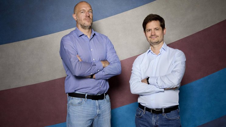 Gianluca Corbellini (l.) und Davide Rivola optimieren den Stromverbrauch ihrer Kundschaft.