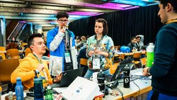 «Happy Hack»: So lautet der Schlachtruf, mit dem der Start Hack offiziell eröffnet wird.