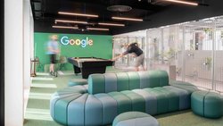 Attraktiver Google-Campus: An der Europaallee gibt es für die Mitarbeiter alles, was das Herz begehrt.