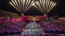 Die Basel-Tattoo-Arena bietet rund 8000 Sitzeplätze.