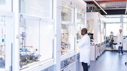 Forschungslabor von Novartis in Basel (2025).