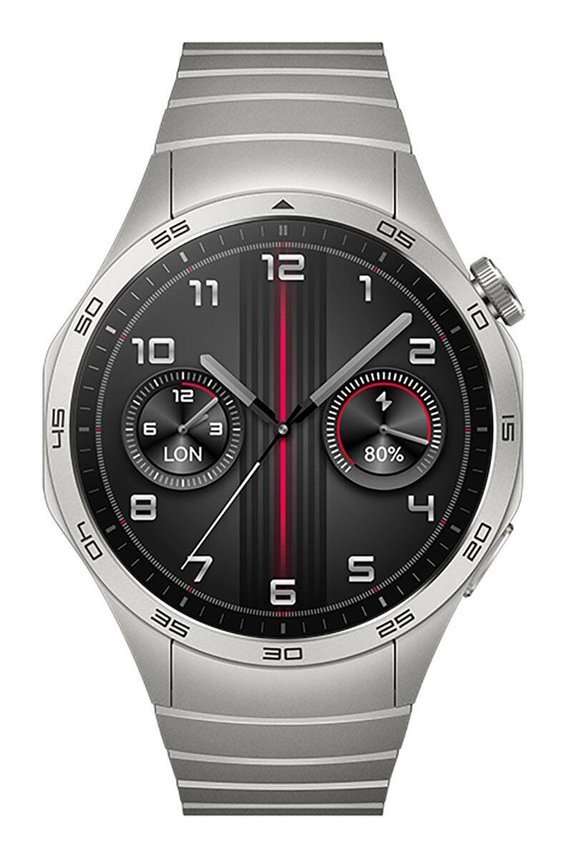 Smart, but nice: Die GT4 von Huawei mit Stahlband für 349 Franken.