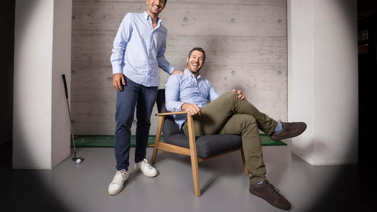 Grosse Ziele: Pau Franquet (l.) und Oriol Saludes planen die Expansion in die USA und in chemienahe Branchen.