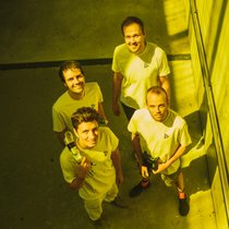 Julian Nubert, David Hoeller, Fabian Tischhauser und Nikita Rudin (von oben links im Uhrzeigersinn) wollen Robotern das Denken beibringen.