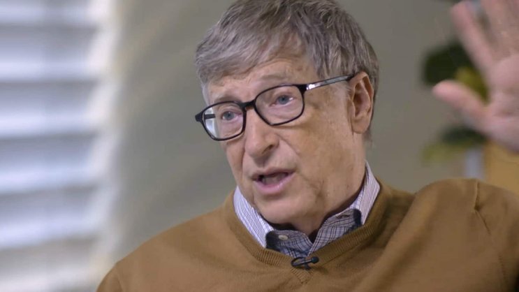 «I am bullish»: Bill Gates auf «Bloomberg TV».