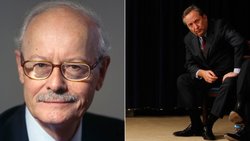 Ernst Baltensperger (links), Lawrence Summers. (Bilder: Keystone)