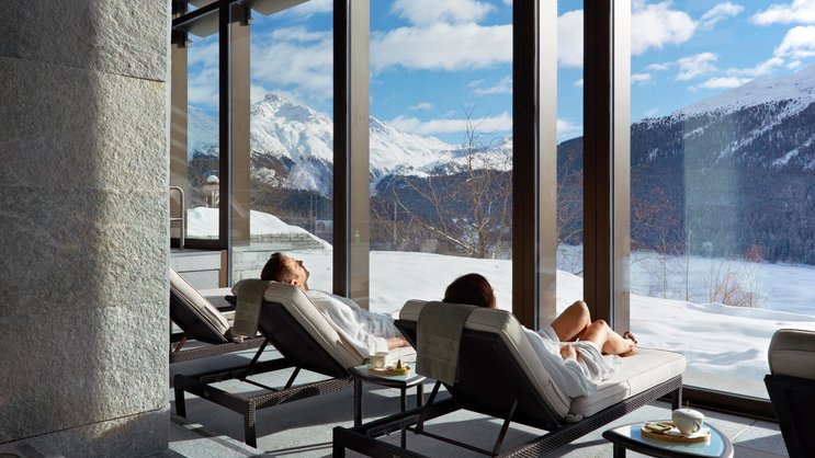 Kulm Hotel St. Moritz: Neu in den Top 10 der besten Spa-Hotels des Alpenraums.