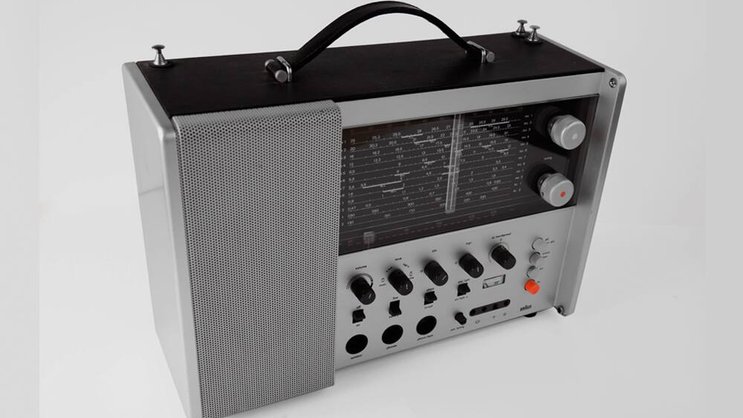 Braun Weltempfänger T1000: Schlichtes Design und grosse Technik.ZVG