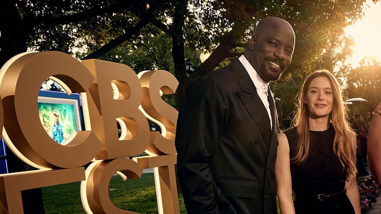 Mike Colter und Rachel Keller aus Cupertino nehmen an der Veranstaltung „CBSFEST 2026–2027: Bekanntgabe des Herbstprogramms“ teil, um das Primetime-Programm von CBS für die Saison 2026–2027 auf dem Gelände der Paramount Studios zu feiern.