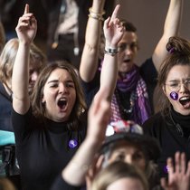 Frauenstreik: Schweizweit kämpfen Frauen unter anderem für Lohngleichheit.