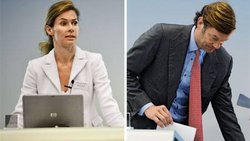 Aufsteigerin, Absteiger: Mirjam Staub-Bisang und Ehemann Martin Bisang vor Publikum – mit ungleichen Botschaften.