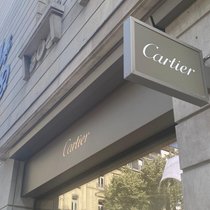 Laden der Richemont-Marke Cartier an der Bahnhofstrasse in Zürich.