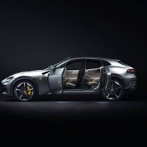 Der Ferrari Purosangue hat vier Türen. Dank des bärenstarken 12-Zylindermotors ist der Wagen aber ein Sportwagen.