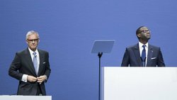 Sie wussten von nichts: CS-Präsident Urs Rohner, CS-CEO Tidjane Thiam.