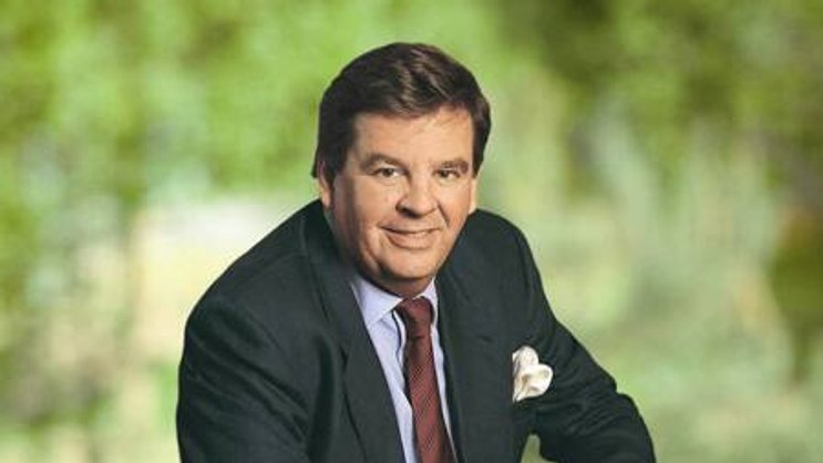 Präsentiert mit den guten Zahlen auch gleich seine beiden Nachfolger: CEO Johann Rupert. (Bild: Keystone)