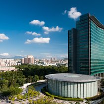 Der Huawei-Hauptsitz in Shenzhen (China).