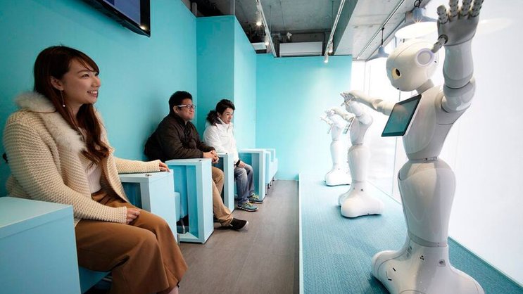 Roboter: Japan zeigt heute schon die Arbeitswelt von morgen. Keystone