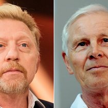 Boris Becker und Hans-Dieter Cleven: Schulden und Zinsen.  Keystone