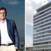 Dieter Berninghaus: Hat im Hochhaus zur Schanze gleich vier Stockwerke angemietet.
