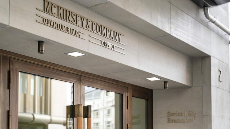 Das Team von McKinsey Schweiz residiert seit 2023 an der Bahnhofstrasse.