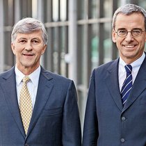 Das verflixte elfte Jahr: Die Wege des Swiss-Life-Teams Rolf Dörig (l.) und Bruno Pfister trennen sich.