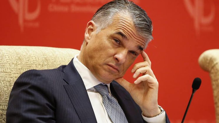 UBS-Chef Ermotti in China: Vermögensverwaltung für reiche Asiaten. Keystone