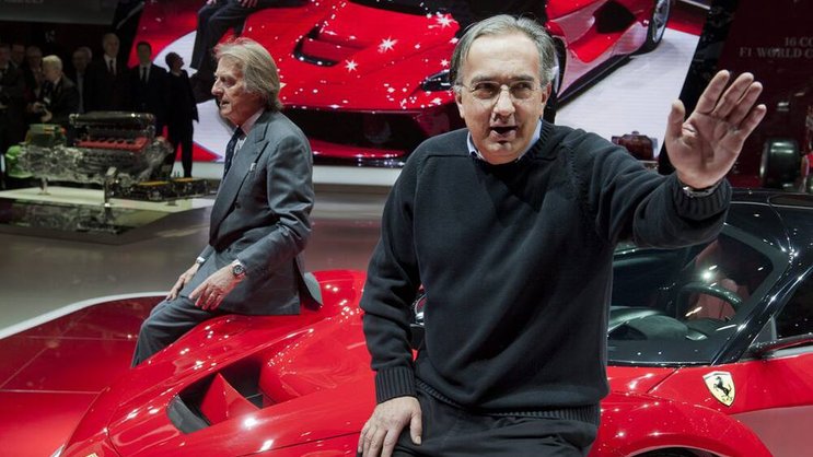 Fiat-Konzernchef Sergio Marchionne: Ferrari ist sein Joker. Keystone