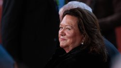 Gina Rinehart in Perth, Australien, im August 2023.