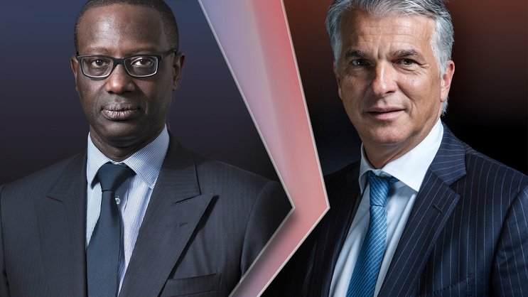 «Nice to have»: Die Aktien von Tidjane Thiams CS (l.) und Sergio Ermottis UBS.