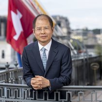 Huawei-Chairman Eric Xu: Alle sechs Monate rotiert der Posten als operativer Chef zwischen drei Personen.