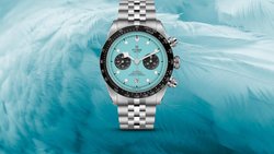 Mit der neuen Uhr bringt die Rolex-Schwester karibisches Flair ans Handgelenk.